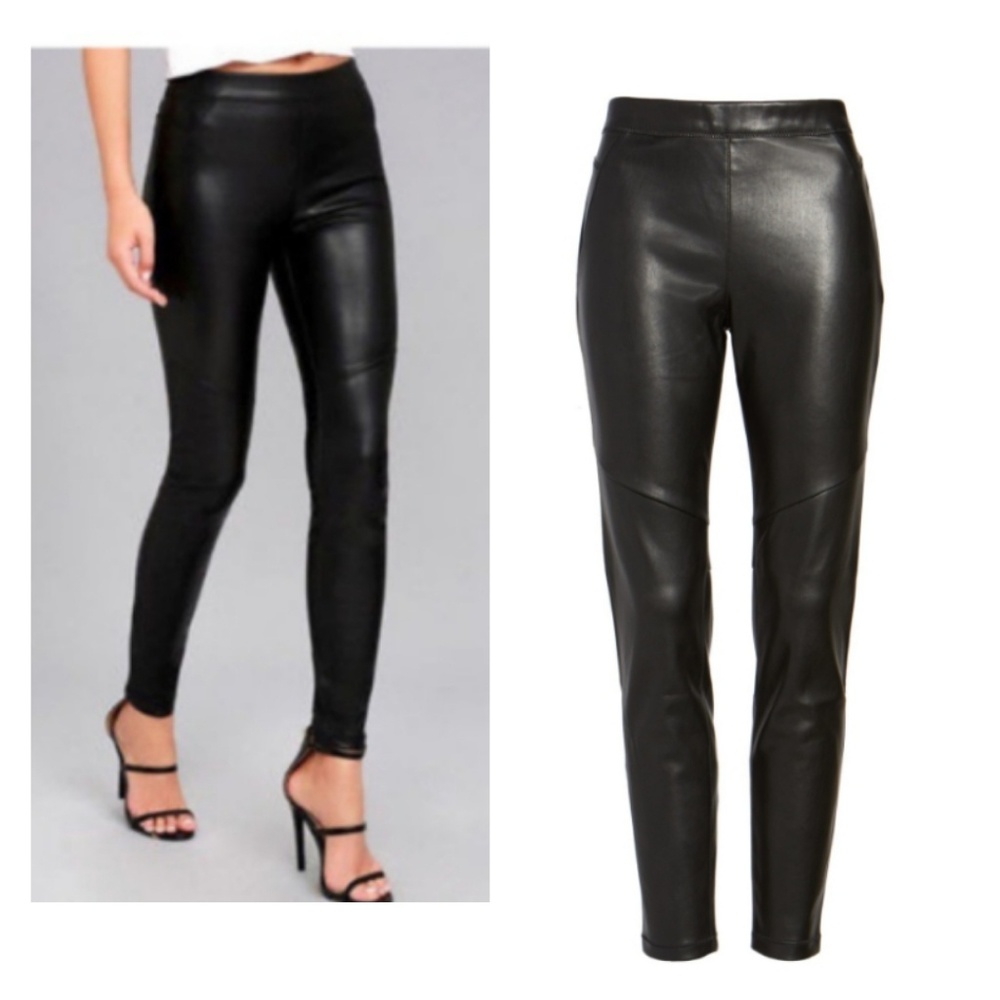 Free People Faux Leather Pants